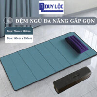 Nệm gấp ngủ trưa văn phòng, Đệm đơn cá nhân 1 người nằm, Topper nệm trải sàn