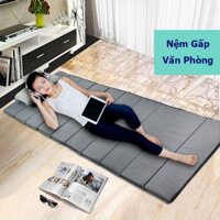 Nệm gấp ngủ trưa văn phòng LOẠI 1 - Đệm ngủ du lịch gấp gọn Kèm Túi Bọc chiếu ngủ văn phòng cá nhân 1 người nằm gấp gọn