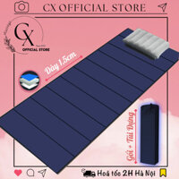 Nệm gấp ngủ trưa văn phòng LOẠI 1 - Đệm ngủ du lịch gấp gọn LOẠI 1 - KÈM TÚI ĐỰNG VÀ BƠM HƠI