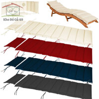 Nệm ghế hồ bơi (không kèm ghế) vải ngoài trời trượt nước-dùng cho ghế thư giãn tắm nắng sân vườn, hồ bơi