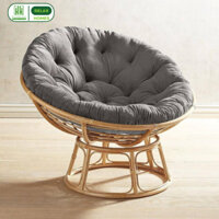 Nệm ghế papasan HH RELAX HOMES_GROUP vải bố kèm bông gòn cao cấp, êm ái, thư giãn 1M/ 1M1/ 1M2