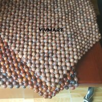 Nệm ghế văn phòng hạt gỗ hương xám