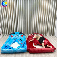 Nệm Hình Thú Cho Bé Ngộ Nghĩnh CÓ THÀNH SIZE 1M6-1M1, Giường Kiêm Nệm Thú Cho Bé Nhiều Mẫu Siêu Xinh