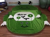 Nệm hình thú ruột cao su non hình Ếch xanh