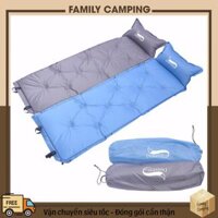 Nệm hơi du lịch đệm bơm hơi tự động cao cấp chống thấm nước nệm văn phòng gấp gọn