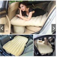 Nệm hơi ô tô, đệm hơi giường hơi dùng cho bé nằm đi du lịch, đi bơi, nằm văn phòng k tựa