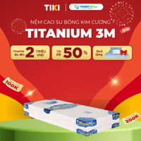 Nệm Kim Cương Gấp 3 Cao Su Bông 160x200x5cm