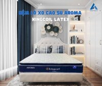 Nệm lò xo cao su Aroma Kingcoil Latex