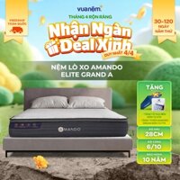 Nệm lò xo điều hòa thân nhiệt Amando Elite Grand A