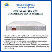 Nệm Lò Xo Liên Kết Dunlopillo Venus