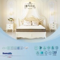 Nệm Lò Xo Túi Độc Lập Cao Cấp DUNLOPILLO IMPERIAL Kháng Khuẩn Lam Mát Nâng Đỡ Tối Ưu, Dày 29cm