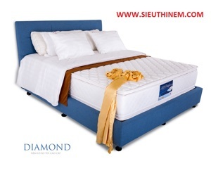 Nệm lò xo Vạn Thành Diamond 100x200x30cm