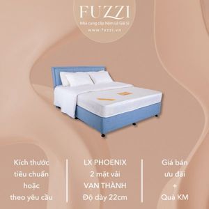 Nệm lò xo Vạn Thành Phoenix Tricat 2 mặt vải