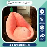 Nệm lót ghế ngồi hình thú bông HIN BEDDING, đệm lót ngồi bệt, gối ôm tựa lưng sofa
