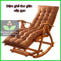 Nệm lót ghế xếp thư giãn - Nệm ghế gấp xếp thư giãn đa năng - Đệm ngồi bệt - đệm gấp gọn ngồi sàn