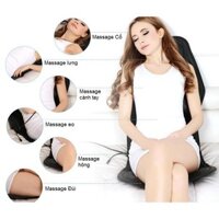 Nệm Massage Toàn Thân, Đệm Massage Lưng Trị Liệu Hàng Chính Hãng SDGOLD, 5 Điểm Massage Cố Định Các Huyệt Đạo Trên Cơ Th