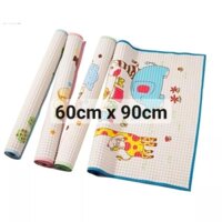 NỆM MÁT ,NỆM CAO SU PUREEN HÌNH THÚ 60CM × 90CM