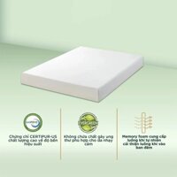 Nệm Memory Foam cuộn hút chân không 3 lớp thế hệ mới 20cm