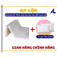 Nệm Mousse Ép Tổng Hợp Cao Cấp Viva An Lộc - Thiết Kế Thông Minh, Thoáng Khí, Êm Ái, Bảo Vệ Cột Sống, Nâng Đỡ Vai Gáy