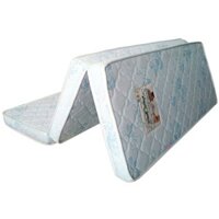 Nệm Mousse GẤP 3 Chần Gòn Cao Cấp + TẶNG Drap Thun Lạnh. KT: 180 x 200 x 10cm - STN