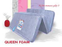 NỆM MOUSSE GẤP 3 VẠN THÀNH - QUEEN FOAM