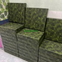 Nệm ngồi Salon Cao cấp 50x50x10cm ( chất simili giả da Tốt  ) dày êm 08