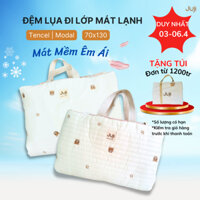 Nệm Ngủ Cho Bé, Nệm Cho Bé Mẫu Giáo, Vải Lụa Mát, Chăn Cho Bé Mầm Non, Đệm Nằm Nệm Nằm Cho Bé Đi Học Phong Cách Hàn Quốc