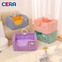 Nệm Ngủ Hình Giỏ Xách Cho Chó Mèo Dễ Thương - Nệm 039 (50x40x27 Cm)