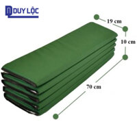 Nệm ngủ văn phòng đệm đơn gấp gọn 1 người nằm