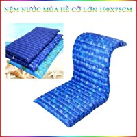 Nệm Nước Mát Mùa Hè Cỡ Lớn Cho Bé Và Người Lớn 190x75Cm Thoáng Mát Độ Bền Cao