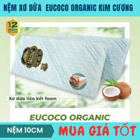 Nệm sơ dừa thiên nhiên Eucoco organic Kim Cương