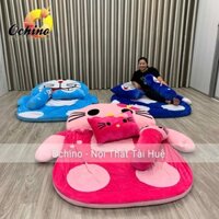 Nệm thú bông, Giường HÌnh Thú Ngộ Ngĩnh cho bé Handmade cao cấp size 1m6-1m1 (Có sẵn)