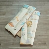 Nệm topper chần bông cho bé đi mẫu giáo và tiểu học 60x100cm, 60x120cm, 72x120cm, 75x150cm.