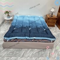 Nệm topper tấm làm mềm đệm cotton Hàn quốc phong cách khách sạn nhiều mẫu