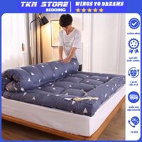 Nệm Topper Tấm làm mềm đệm cotton Hàn Quốc ,Đệm Topper dày 6-8cm tiện nghi cao cấp gấp gọn gàng mẫu mới 2022