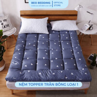 NỆM TOPPER Trần Bông Loại 1 dày dặn ấm áp ,Đệm Topper trải sàn, Nệm văn phòng