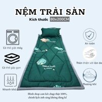 Nệm văn phòng 80*200cm - Nệm trải sàn hỗ trợ lưng, thoáng khí, dễ gấp gọn và vệ sinh