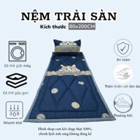 Nệm văn phòng 80*200cm - Nệm trải sàn hỗ trợ lưng, thoáng khí, dễ gấp gọn và vệ sinh