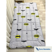 Nệm Văn Phòng Batman, Đệm Ngủ Văn Phòng Gấp Gọn Có Chần Bông Mỏng 3cm