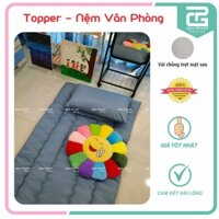 Nệm văn phòng cuộn, Topper nệm, nệm trải sàn-nệm 1 người- nệm cá nhân-nệm du lịch-nệm sinh viên ( tặng kèm 1 vỏ gối nằm)