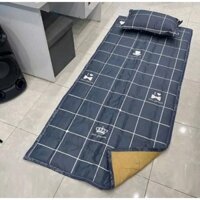 Nệm văn phòng gấp gọn size 90x2m topeer mỏng - Thảm ngủ văn phòng tấm trải văn phòng gấp gọn đa năng