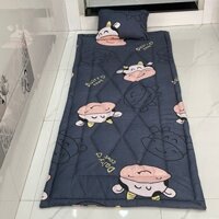 NỆM VĂN PHÒNG- NỆM NGỦ VĂN PHÒNG GẤP GỌN 80X190 CÓ GỐI + TÚI DỰNG TIỆN LỢI