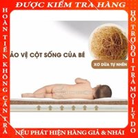 Nệm xơ dừa cho bé nằm nôi cũi HAPAIR - 100% xơ dừa tự nhiên - Thoáng mát  jingu