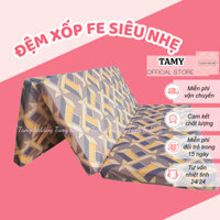 Nệm Xốp PE Siêu Nhẹ Tamy Bedding, đệm xốp ép cao 5cm giao màu ngẫu nhiên giá rẻ sinh viên rộng 80,90,1m2,1m5,1m6,1m8 2m