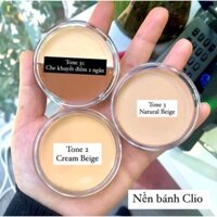 Nền bánh Clio, kem nền dạng bánh Clio