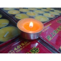 nến bơ hộp 100 viên cháy 4h