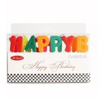 NẾN CHỮ CÁI HPBD SẮC MÀU