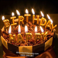 Nến chữ Happy Birthday