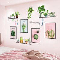 Nền Dán Tường Tivi Nền Tường Trang Trí Tường Tranh Tươi Phong Cách Phòng Giả Khung Ảnh Dán Tường Giấy Dán Tường Tự Dính