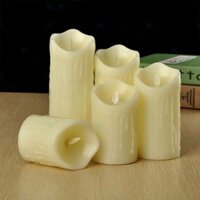 Nến điện tử vỏ sáp chảy chạy pin tiểu